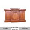 Meja Altar Gereja Minimalis Kayu Jati Solid Kualitas BA-803