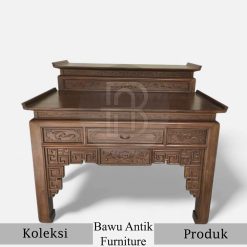 Meja Altar Persembahan Doa Kayu Jati Solid Premium BA-801