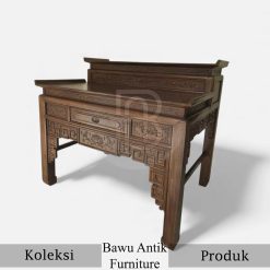 Meja Altar Persembahan Doa Kayu Jati Solid Premium BA-801.1