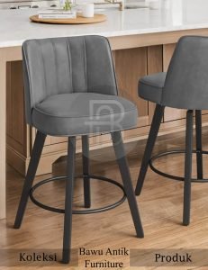 Model Kursi Bar Minimalis Industrial Interior Cafe Kekinian BA 790.1