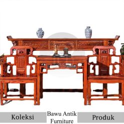 Model Meja Altar Cina Ukiran Klasik Natural Color BA-795.1